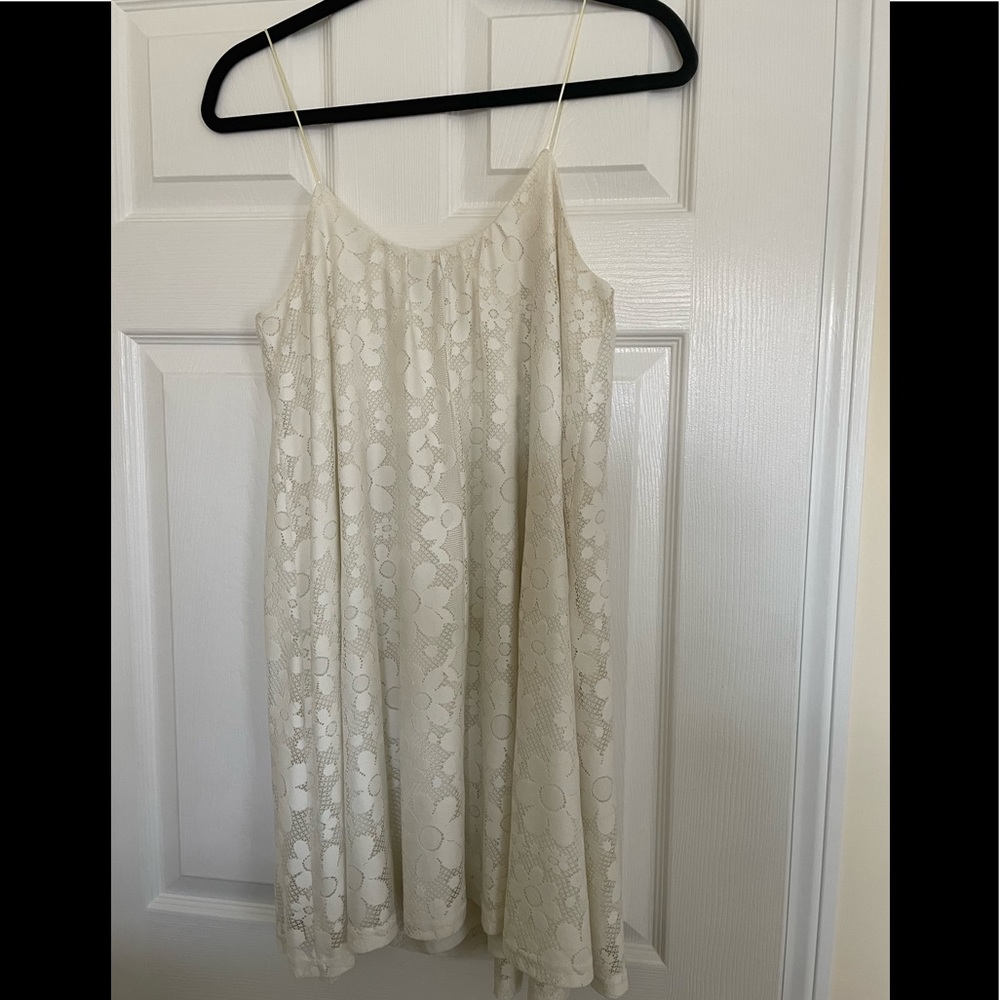 ASOS White Floral Dress